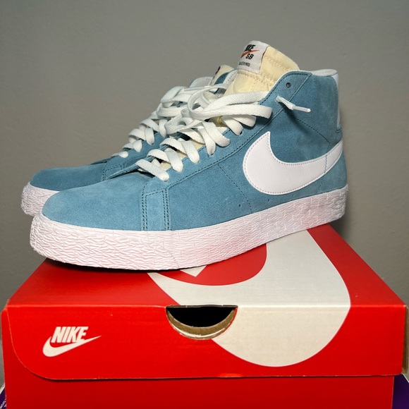 Nike Blazer Blue Size 10.5 - Picture 1 of 4